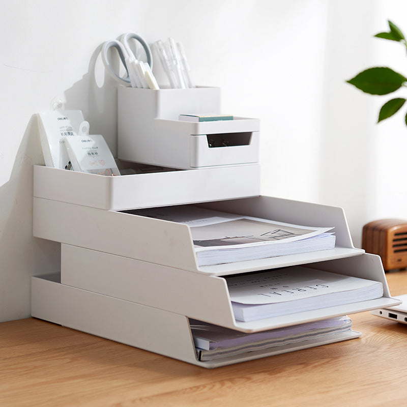 Multi-Layer Document Tray – Desk Organizer for Home Office & Files - My Store