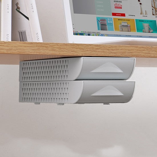Maximize Desk Space with this Hidden Office Drawer Organizer - My Store