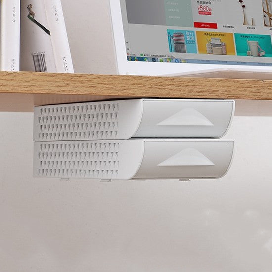 Maximize Desk Space with this Hidden Office Drawer Organizer - My Store