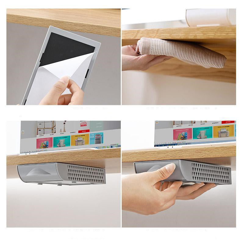 Maximize Desk Space with this Hidden Office Drawer Organizer - My Store