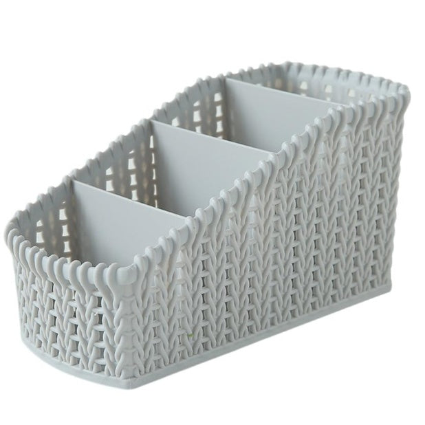 Space-Saving Plastic Storage Box for Office Essentials - My Store