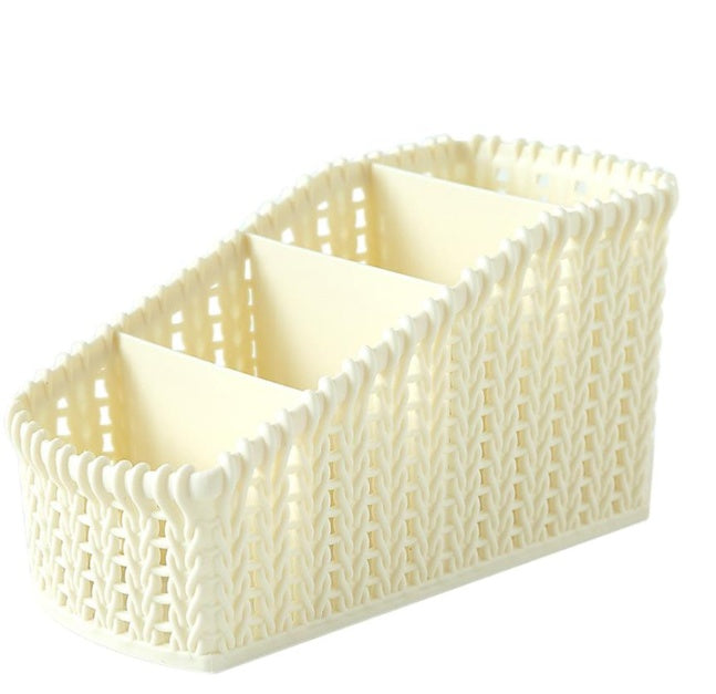 Space-Saving Plastic Storage Box for Office Essentials - My Store