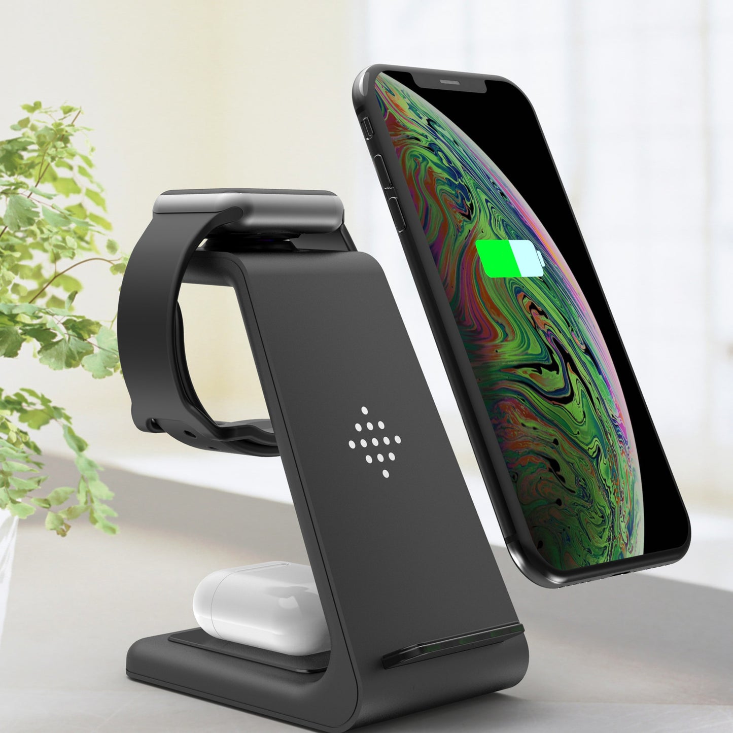 -in-1 Wireless Charging Station Stand – Fast Charger for iPhone, Samsung & AirPods - My Store