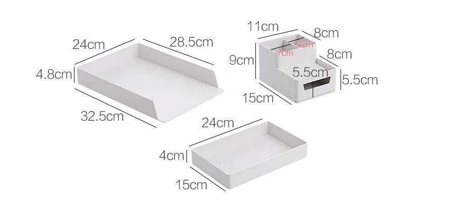 Multi-Layer Document Tray – Desk Organizer for Home Office & Files - My Store