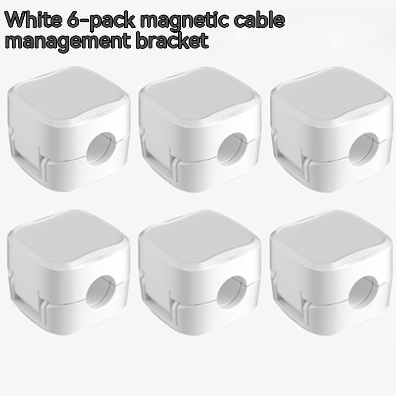 2-Pack Magnetic Cable Clips β Desk Cord & Cable Management Organizer | Efficient Office" - My Store