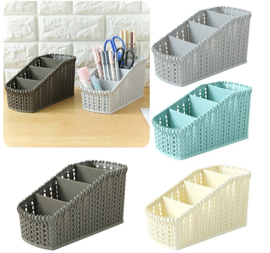 Space-Saving Plastic Storage Box for Office Essentials - My Store