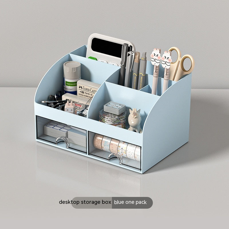 Transparent Small Drawer Organizer for Desk & Office Storage