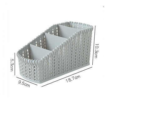 Plastic Storage Box – Space-Saving Desk Organizer for Office & Home