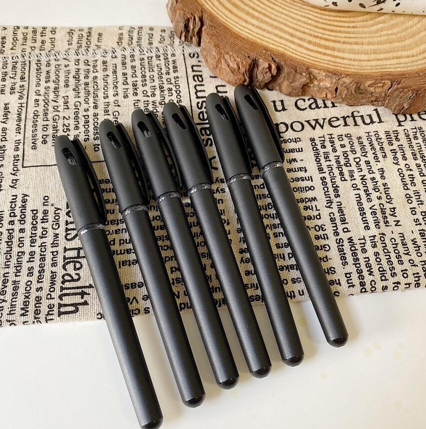 Minimalist Black Gel Pen Set (20 Pens + 50 Refills) – Smooth Writing Study & Office Essentials